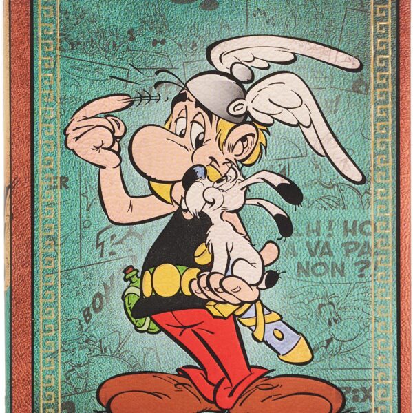 PAPERBLANKS Notizbuch Asterix Midi PB9700-6 blanco, blau 144 Seiten