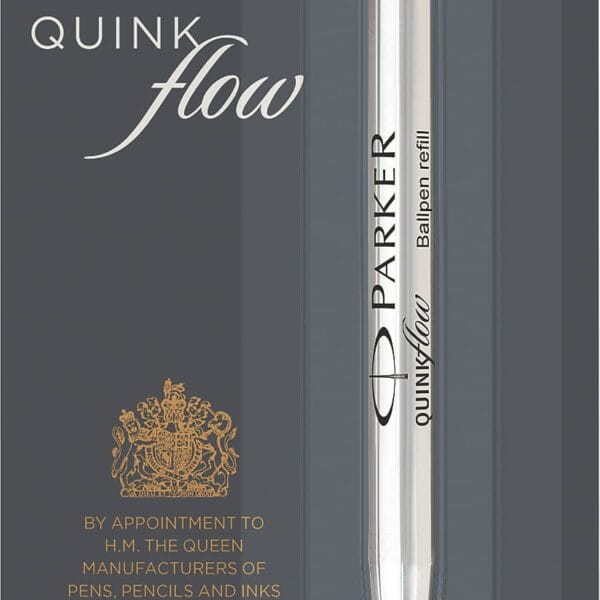 PARKER Kugelschreiber-Mine F 1950368 blau, QUINKflow