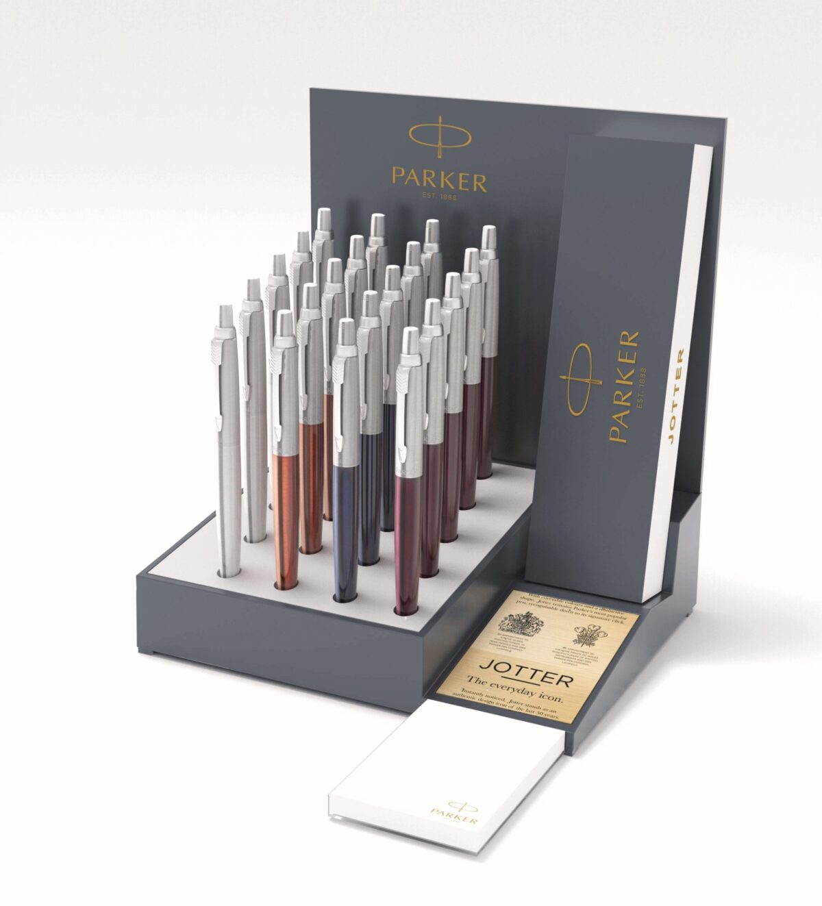 PARKER Kugelschreiber Jotter Core 1957958 4 Farben 20 Stück – Hochwertig & günstig bei ShopDeca