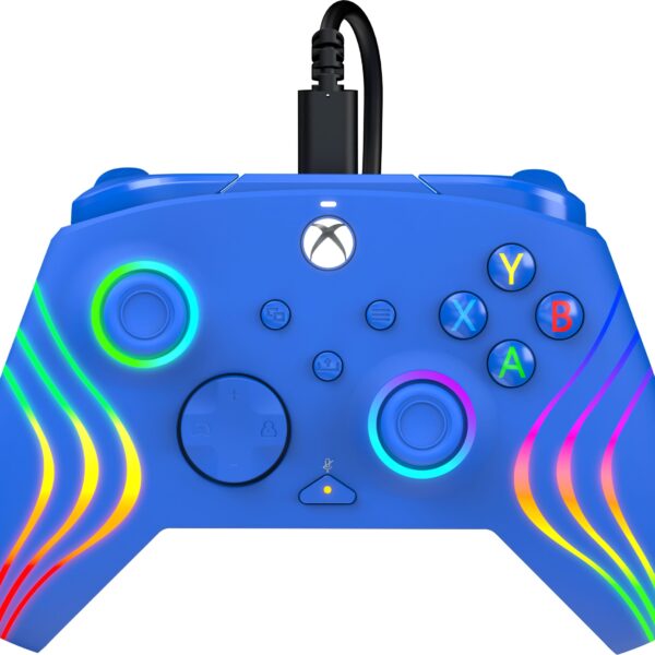 PDP Afterglow WAVE Wired Ctrl 049-024-BL Xbox SeriesX, Blue