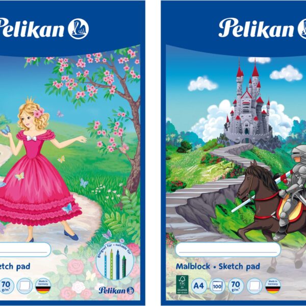 PELIKAN PELIKANmALBLOCK 137679 A4 100BLATT 70G