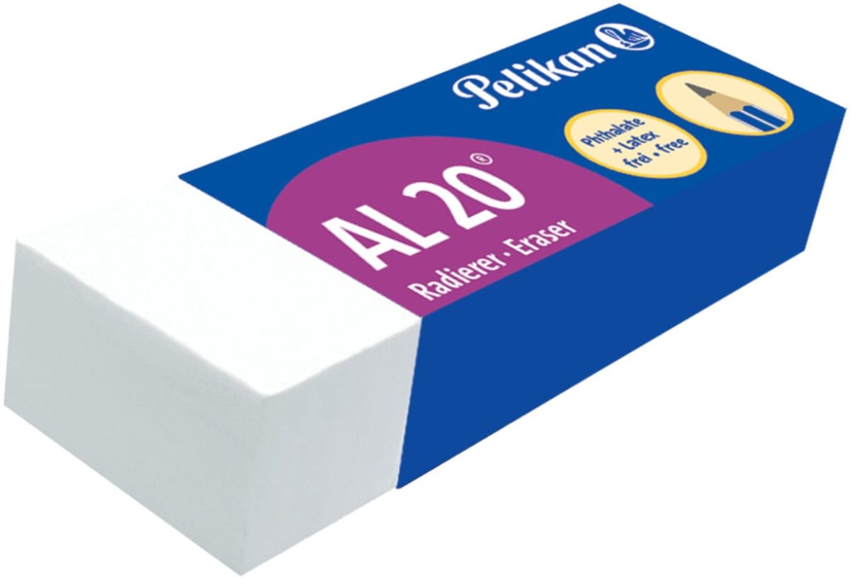 PELIKAN Radierer AL 20 65x22x12mm 619643 – Hochwertig & günstig bei ShopDeca