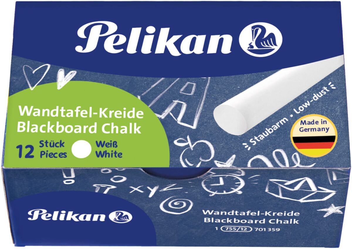 PELIKAN Tafelkreide 755/12 701359 weiss 12 Stück – Hochwertig & günstig bei ShopDeca