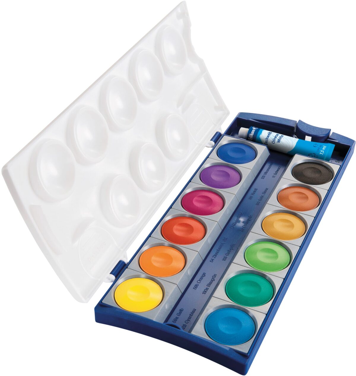 PELIKAN Deckfarben 735K/12 12 Farben Deckweiss – Hochwertig & günstig bei ShopDeca