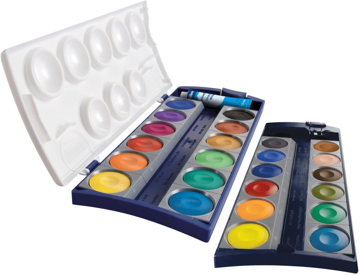 PELIKAN Deckfarben 735K/24 24 Farben Deckweiss – Hochwertig & günstig bei ShopDeca