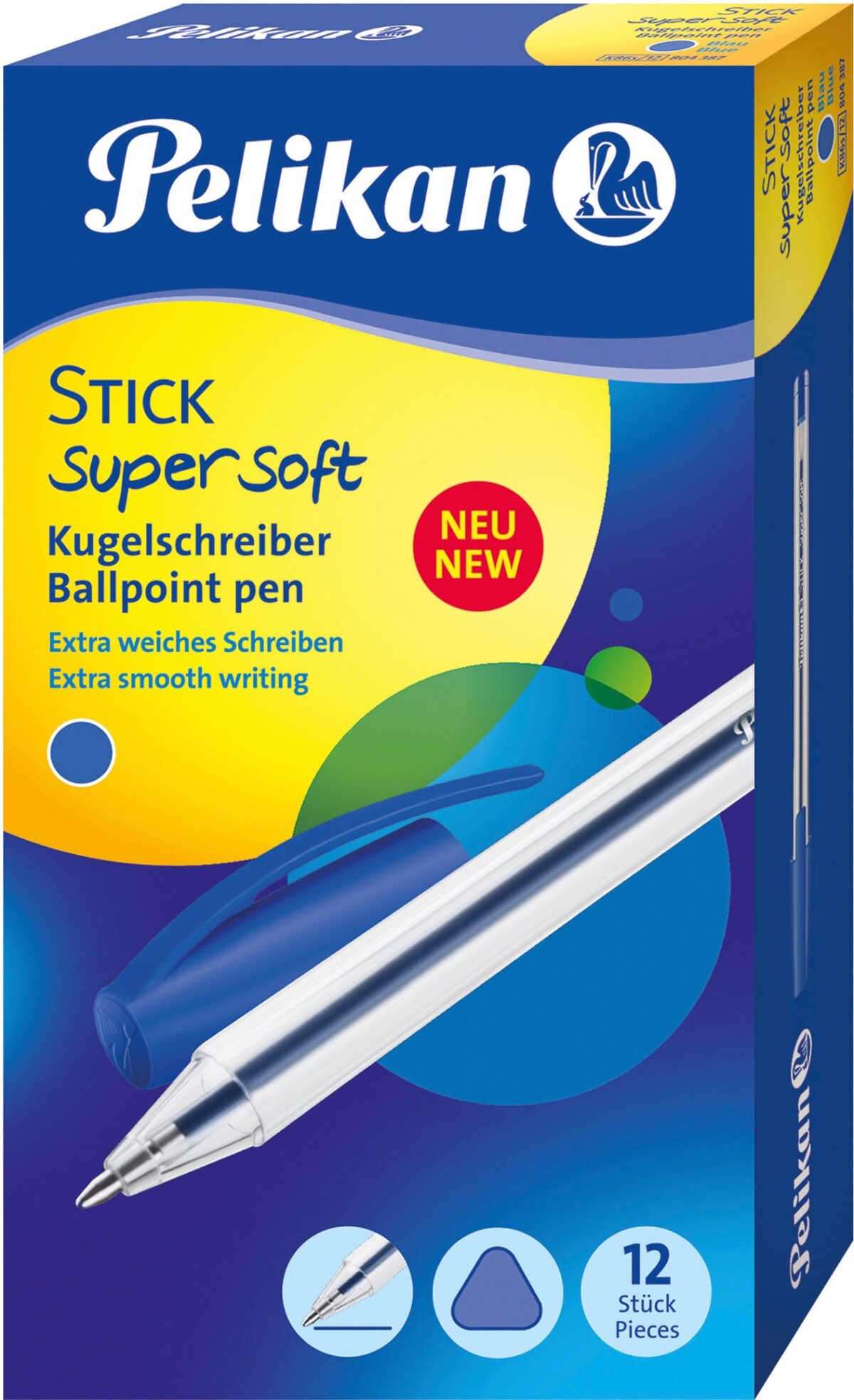 PELIKAN Kugelschreiber Stick super 1mm 804387 blau – Hochwertig & günstig bei ShopDeca