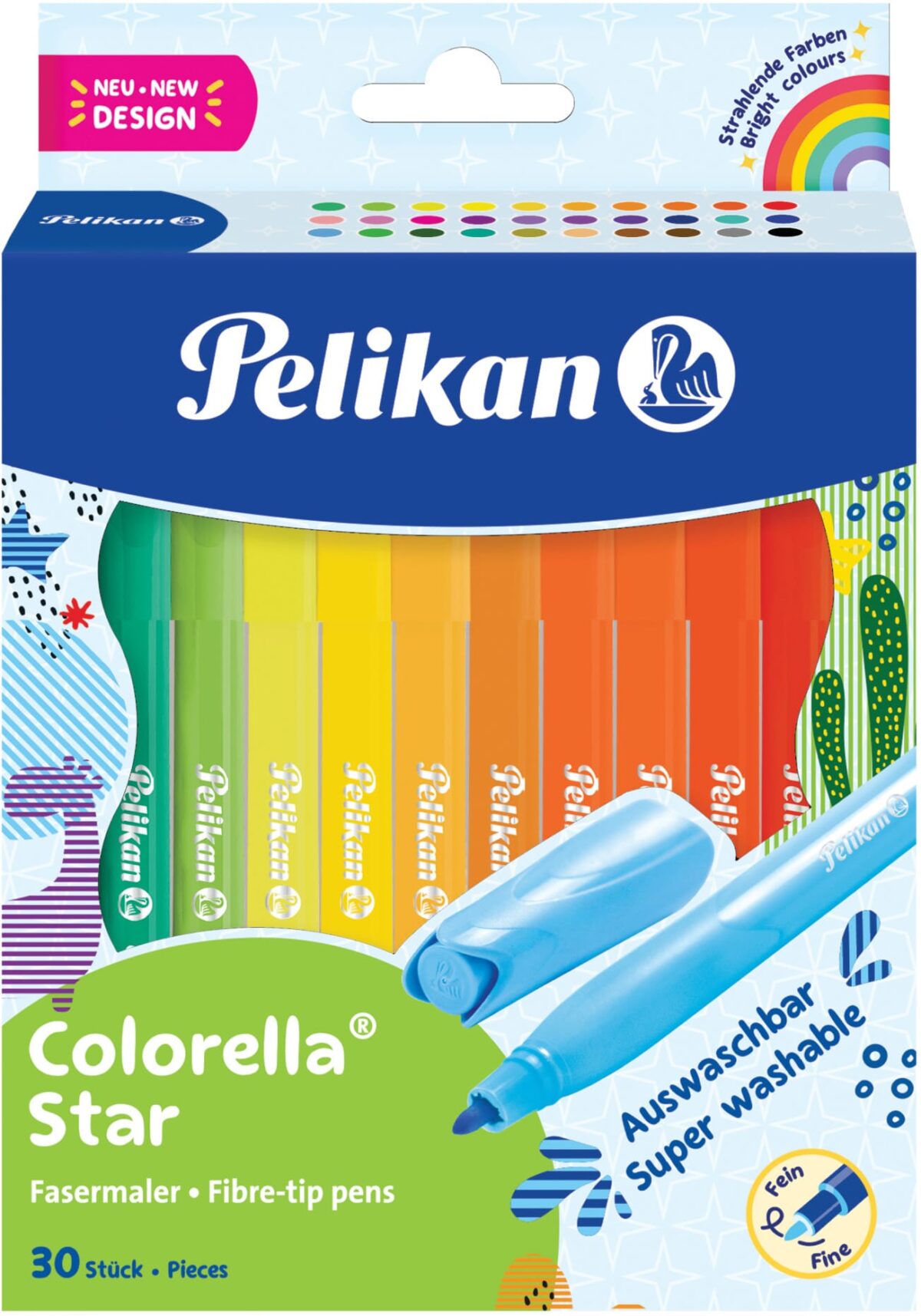 PELIKAN Filzstifte Colorella 822336 30er Kartonetui – Hochwertig & günstig bei ShopDeca