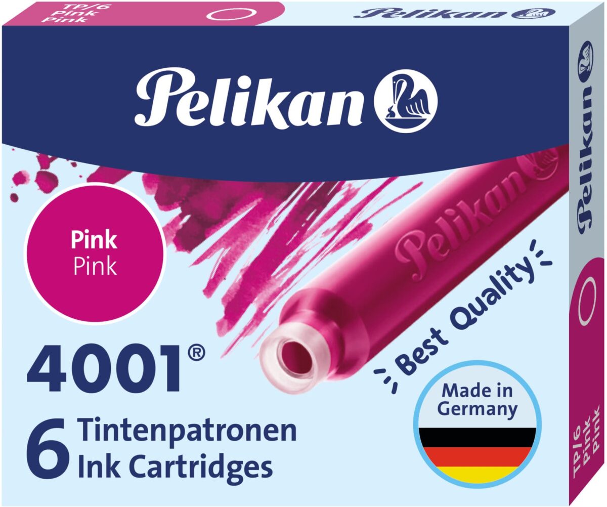 PELIKAN Tintenpatrone TP/6 pink 6 Stück – Hochwertig & günstig bei ShopDeca