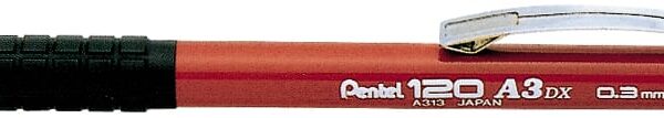 PENTEL Druckbleistift 0,3mm A313-B rot