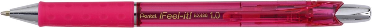 PENTEL Kugelschreiber Feel-it 1mm BX480-P pink – Hochwertig & günstig bei ShopDeca