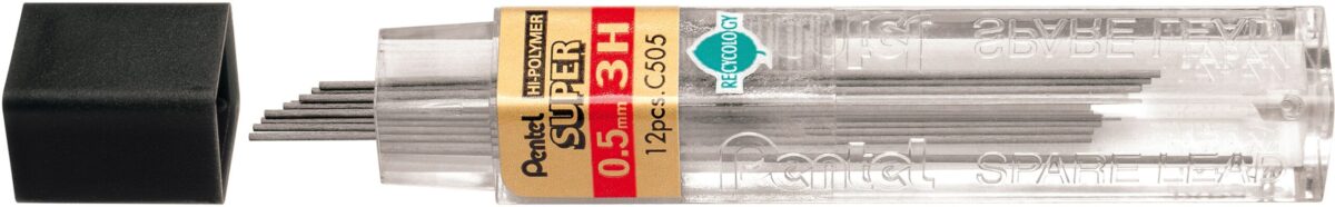 PENTEL Minen 3H C505-3H 0,5mm 12 Stück – Hochwertig & günstig bei ShopDeca