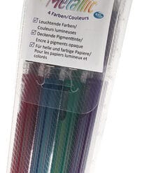 PENTEL Roller Hybrid Gel Grip 1.0mm K230M-4 rot, blau, grün, violett