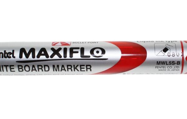 PENTEL Whiteboard Marker MAXIFLO 4mm MWL5S-B rot