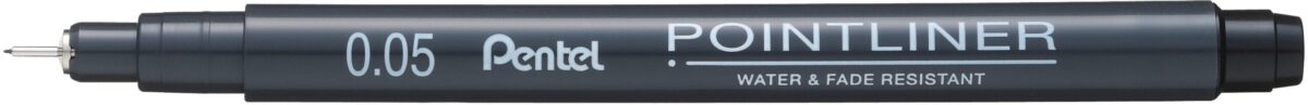 PENTEL Fineliner Pigment 0.05 mm S20P-05A POINTLINER, schwarz – Hochwertig & günstig bei ShopDeca