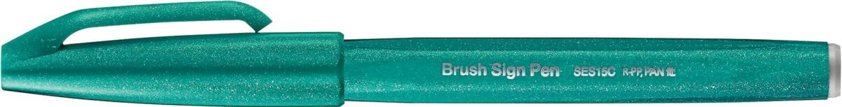 PENTEL Brush Sign Pen SES15C-D3 türkis – Hochwertig & günstig bei ShopDeca