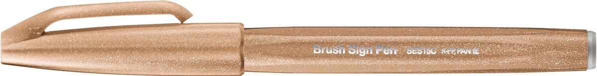 PENTEL Brush Sign Pen SES15C-E2 walnussbraun – Hochwertig & günstig bei ShopDeca