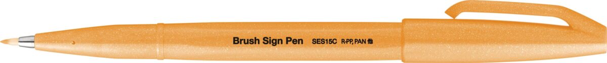PENTEL Brush Sign Pen SES15C-FFX Fluo orange – Hochwertig & günstig bei ShopDeca