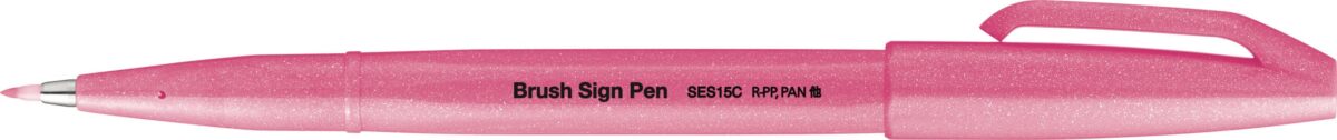 PENTEL Brush Sign Pen SES15C-FPX Fluo pink – Hochwertig & günstig bei ShopDeca