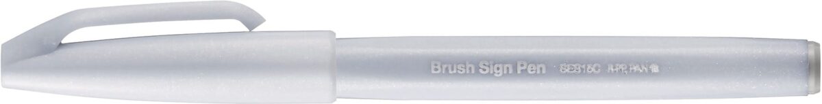 PENTEL Brush Sign Pen SES15C-N2 schneegrau – Hochwertig & günstig bei ShopDeca
