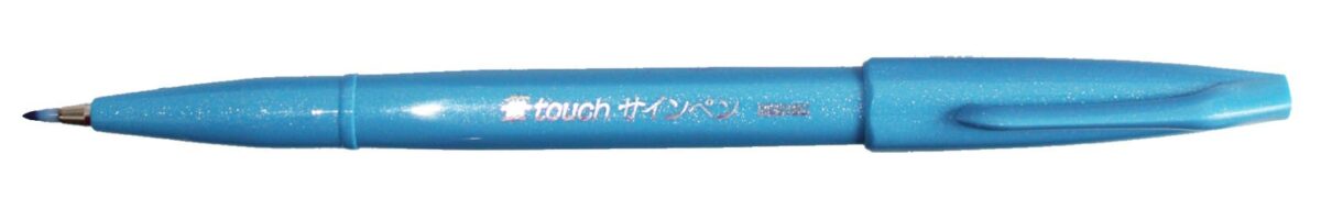 PENTEL Brush Sign Pen SES15C-S hellblau – Hochwertig & günstig bei ShopDeca