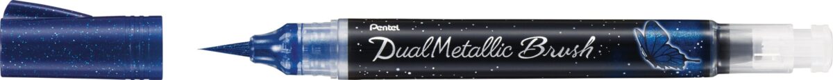 PENTEL Brushpen Dual Metallic XGFH-DC blau – Hochwertig & günstig bei ShopDeca