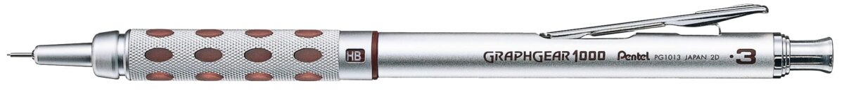 PENTEL Graphgear 0.3mm XPG1013-E silber/braun – Hochwertig & günstig bei ShopDeca