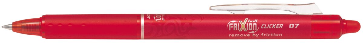 PILOT Frixion Clicker 0.7mm BLRT-FR7-R rot, nachfüllbar, radierbar – Hochwertig & günstig bei ShopDeca
