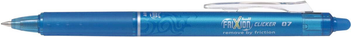 PILOT Frixion Clicker 0.7mm BLRTFR7LB hellblau, radierbar – Hochwertig & günstig bei ShopDeca
