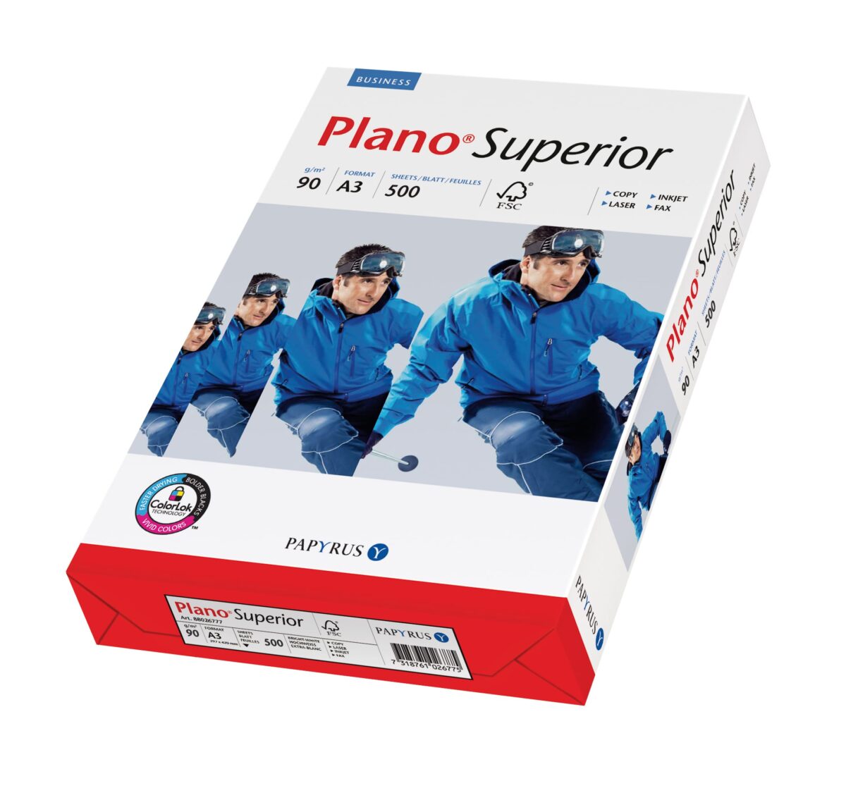 PLANO SUPERIOR Kopierpapier A3 88026783 90g, weiss 500 Blatt – Hochwertig & günstig bei ShopDeca