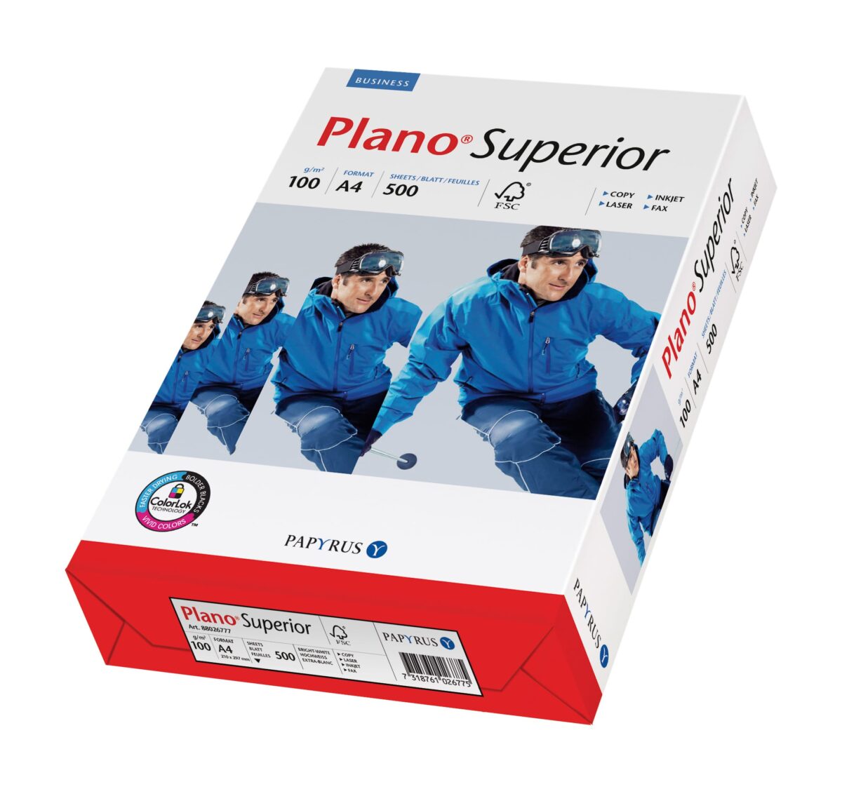 PLANO SUPERIOR Kopierpapier FSC A4 88085901 weiss, 100g SB 500 Blatt – Hochwertig & günstig bei ShopDeca