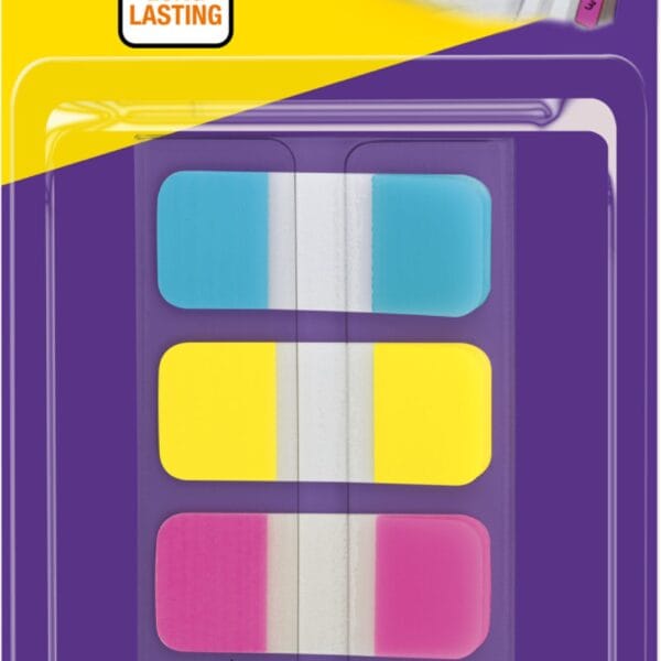 POST-IT Index Strong schmal 16x38mm 676-AYPV 4-farbig 4x10 Stück