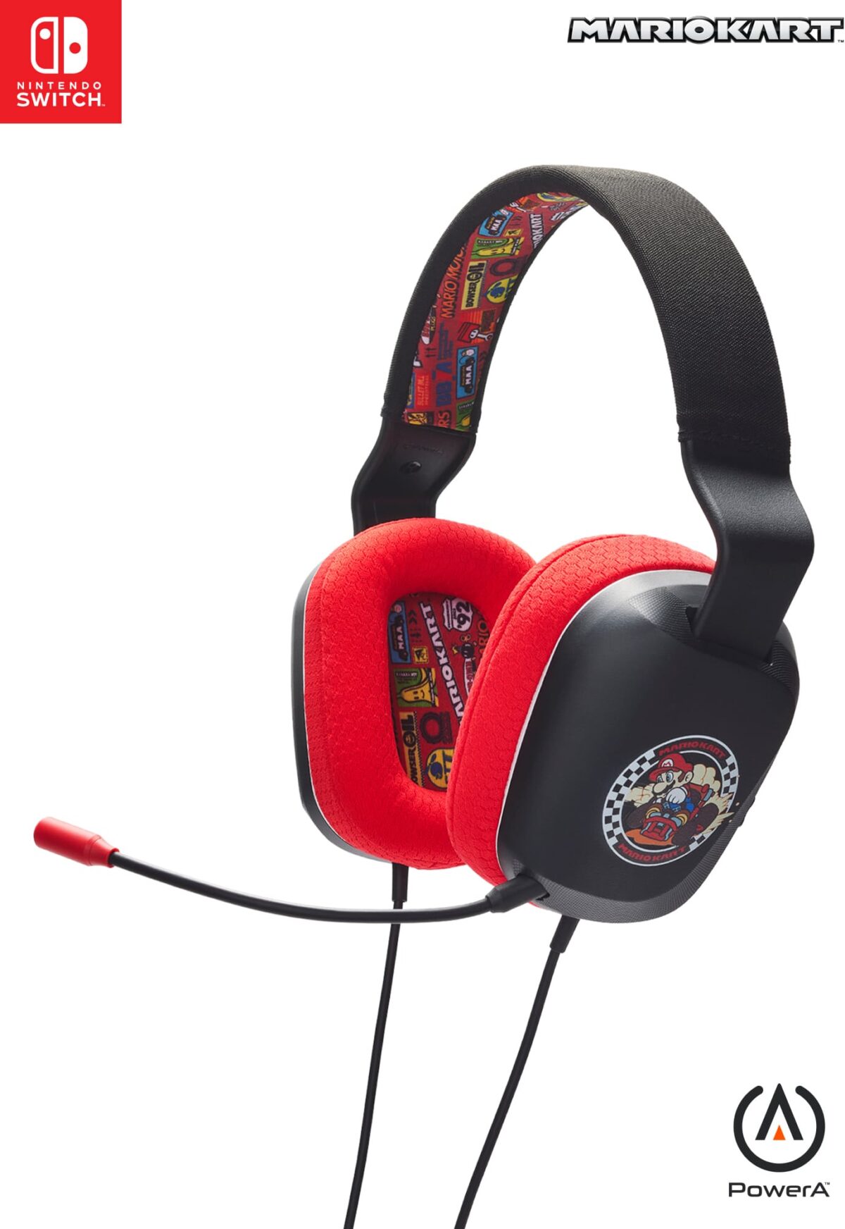 POWER A Stereo Headset NSW NSHS0398-01 Mario Kart – Hochwertig & günstig bei ShopDeca