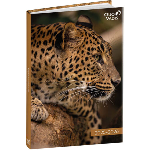 QUO-VADIS Eurotextagenda Leopard 25/26 1282525Q 1T/1S 12M ML 12x17cm