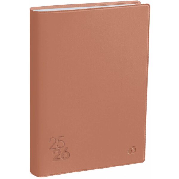 QUO-VADIS Texthebdo Touch 25/26 296255Q 1W/2S 12M rosa FR 16x24cm