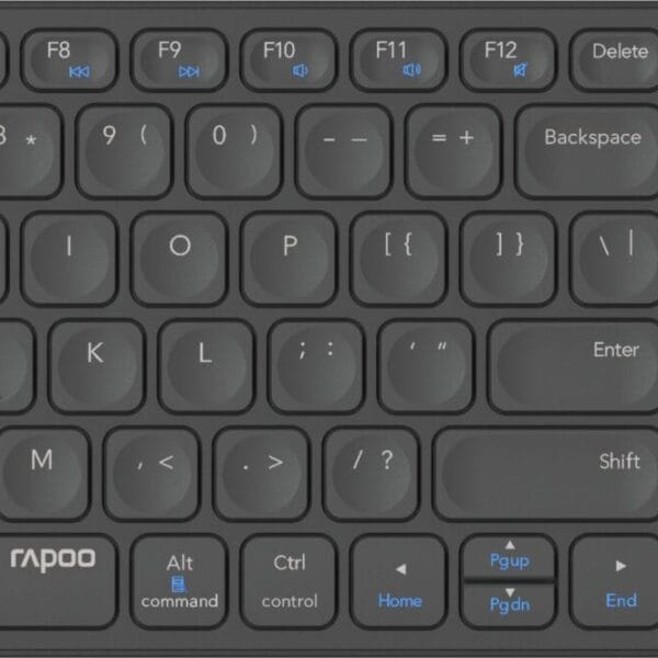 RAPOO 9700M ultraslim deskset 11510 wireless, Dark-Grey