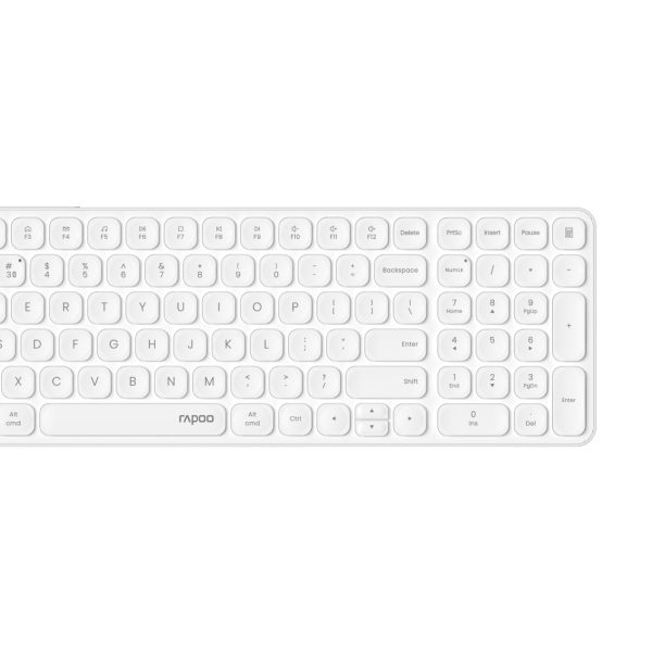 RAPOO E9710 ultraslim Keyboard 12643 Wireless, White
