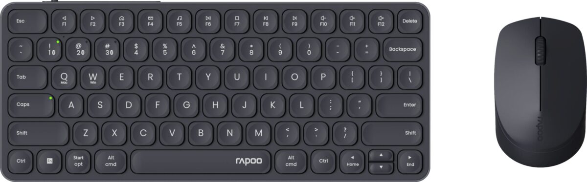 RAPOO 9610M ultraslim comp.deskset 12646 Wireless, Dark Grey – Hochwertig & günstig bei ShopDeca