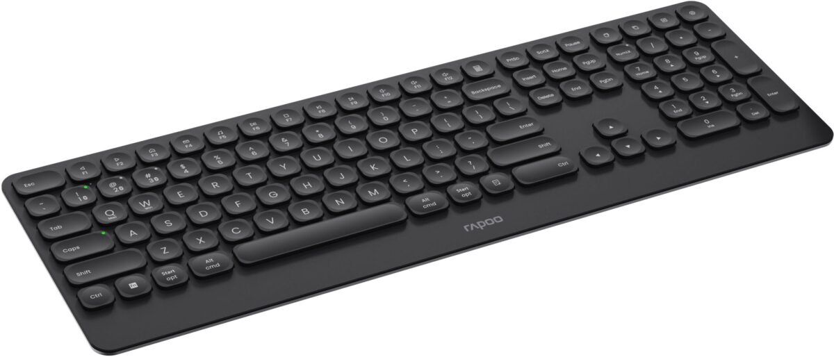 RAPOO E9390M Ultraslim Keyboard 13133 Wireless, Black – Hochwertig & günstig bei ShopDeca