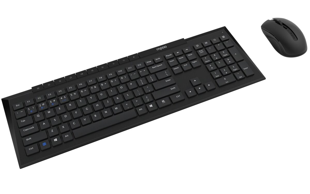 RAPOO 8210M Optical Deskset black 13572 Wireless Multi-Mode – Hochwertig & günstig bei ShopDeca