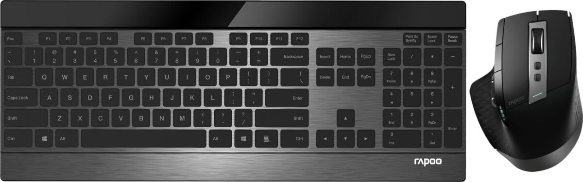 RAPOO 9900M Wireless Deskset 19360 Advanced, Multimode – Hochwertig & günstig bei ShopDeca
