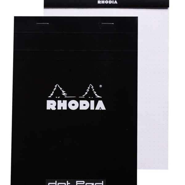RHODIA Dot Pad schwarz A5 16559C Raster 80 Blatt