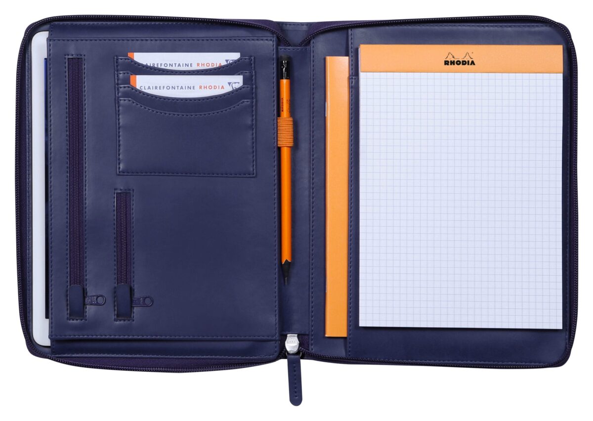 RHODIA Konferenzmappe A5 168104C blau – Hochwertig & günstig bei ShopDeca