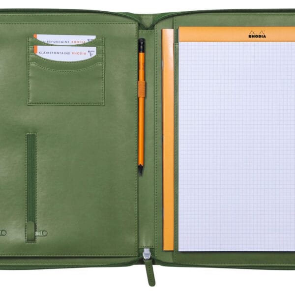 RHODIA Konferenzmappe A4 168118C salbei