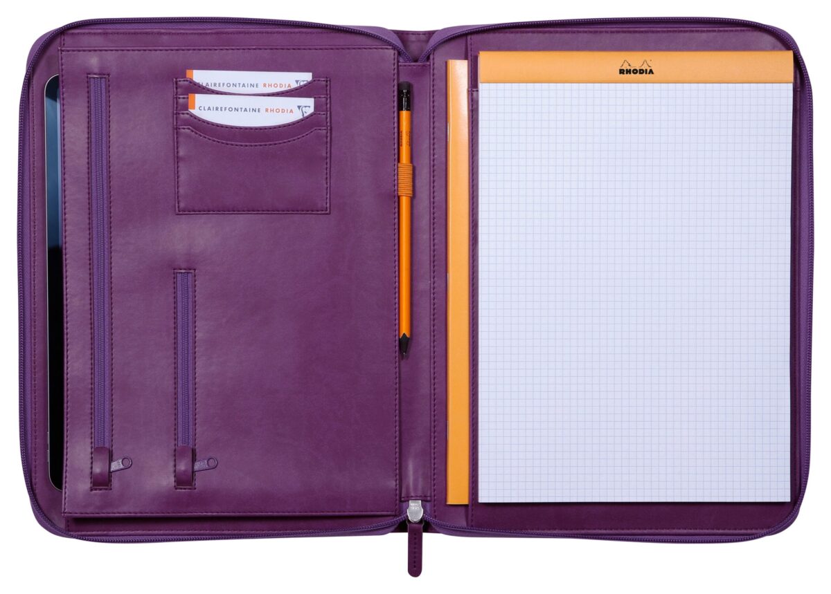 RHODIA Konferenzmappe A4 168121C violet – Hochwertig & günstig bei ShopDeca