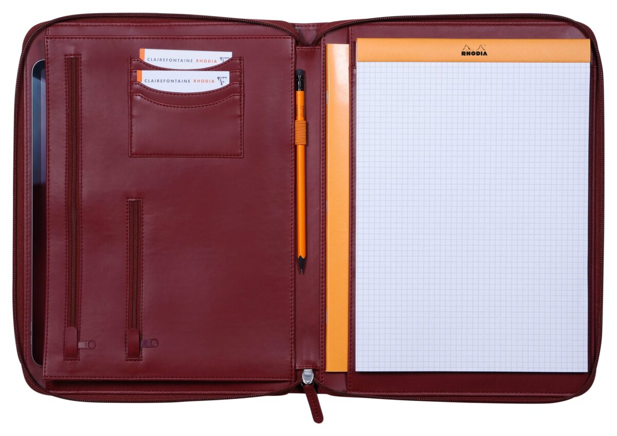 RHODIA Konferenzmappe A4 168123C weinrot – Hochwertig & günstig bei ShopDeca
