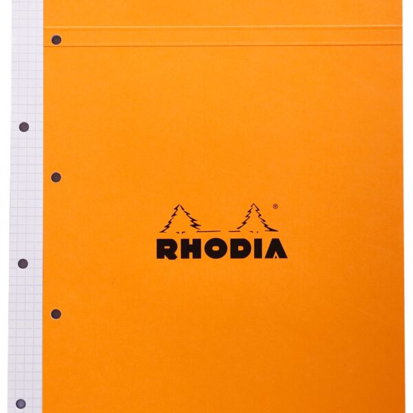 RHODIA Notizblock orange 210x318mm 20200C kariert 80 Blatt