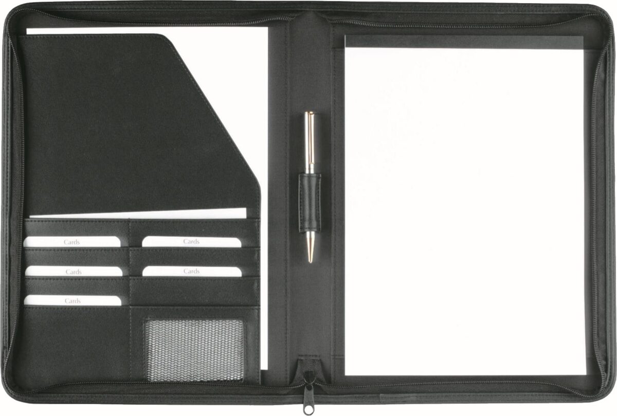 RIDOIDE Schreibmappe 260x350mm 738 30 mit RV, inkl. Block A4 schwarz – Hochwertig & günstig bei ShopDeca