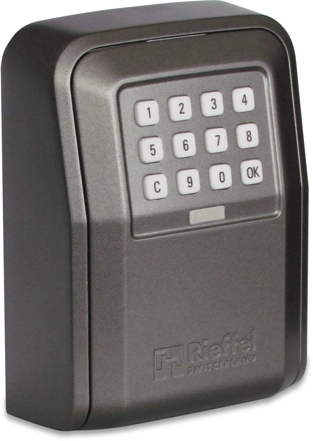 RIEFFEL SWITZERLAND Schlüsseldepot 10.5x14.5x55cm KSB-ELO XL mit Elektronikschloss, grau – Hochwertig & günstig bei ShopDeca