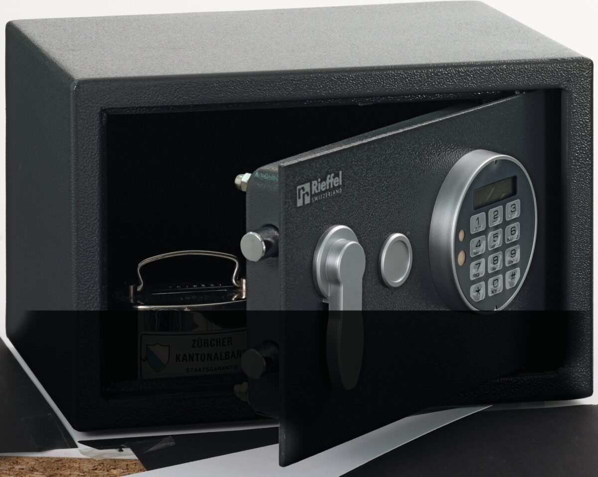 RIEFFEL SWITZERLAND Security Box VT-SB 200 SE 200x310x200mm anthrazit – Hochwertig & günstig bei ShopDeca
