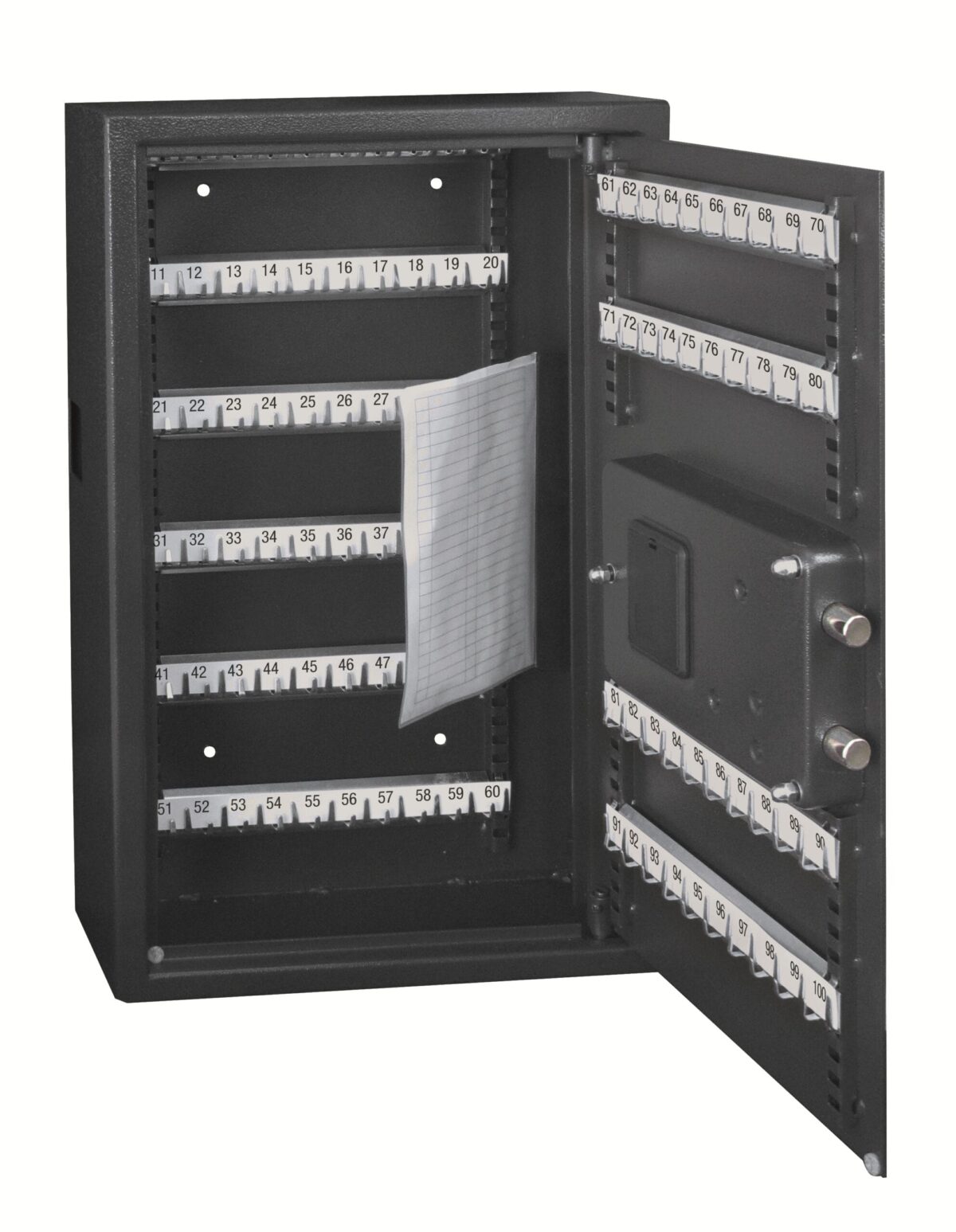 RIEFFEL SWITZERLAND Schlüsselkasten VT-SE grau VT-ST 100 SE 55x35x13cm 100 Haken – Hochwertig & günstig bei ShopDeca